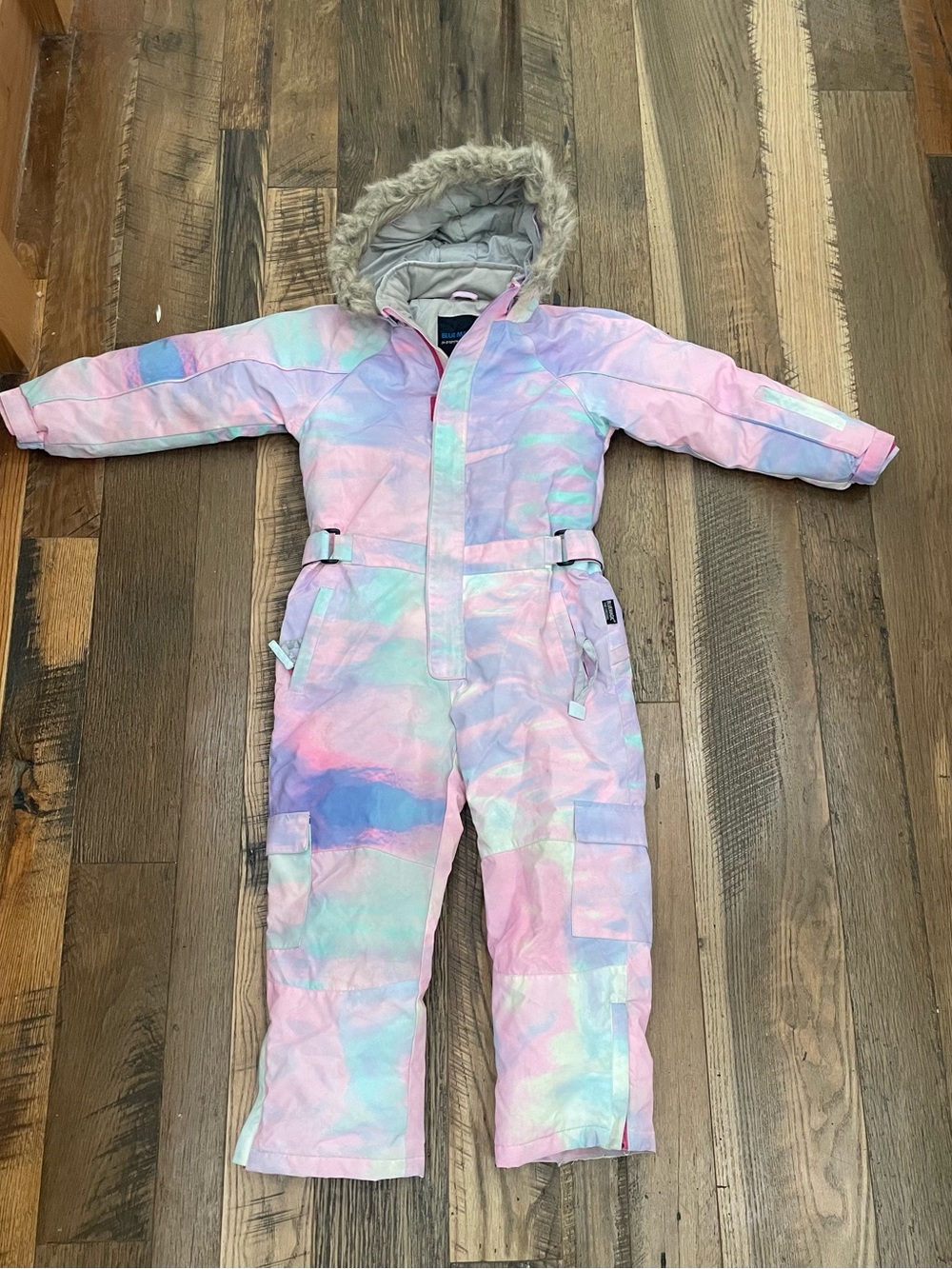 Blue Magic Full waterproof body snowsuit girl 8-9